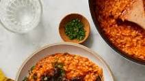 This Crispy Beef and Parmesan Baked Risotto Is Surprisingly Low-Maintenance This Crispy Beef and Parmesan Baked Risotto Is Surprisingly Low-Maintenance