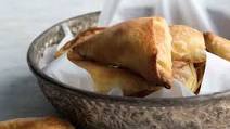 Byrek (Albanian Cheese Triangles) Byrek (Albanian Cheese Triangles)