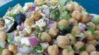 Greek-Style Chickpea Salad Greek-Style Chickpea Salad