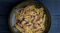 Lashings of rich creamy stroganoff sauce with delicious Partridge breasts Lashings of rich creamy stroganoff sauce with delicious Partridge breasts