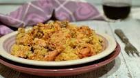 Cous cous al salmone fresco Cous cous al salmone fresco
