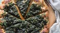 Spicy Garlicky Spinach Pizza Spicy Garlicky Spinach Pizza