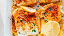 Baked Cod with Lemon Baked Cod with Lemon