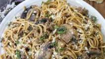 Beef and Mushroom Spaghetti Beef and Mushroom Spaghetti