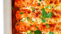 Spinach Black Bean Enchiladas Spinach Black Bean Enchiladas