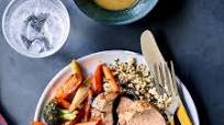 Italian Roasted Pork Tenderloin with Vegetables & Quinoa Italian Roasted Pork Tenderloin with Vegetables & Quinoa