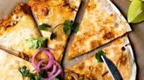 Cheesy Chipotle Chicken Quesadillas with Avocado Lime Crema Cheesy Chipotle Chicken Quesadillas with Avocado Lime Crema