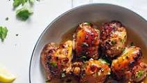 Lemon Garlic Chicken Thighs Lemon Garlic Chicken Thighs