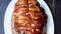 Roast pork with cider gravy Roast pork with cider gravy