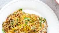 Spaghetti Squash Bake with Sundried Tomato Cream Sauce Spaghetti Squash Bake with Sundried Tomato Cream Sauce