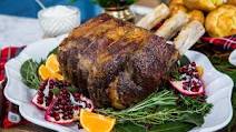 Curtis Stone - Slow-Roasted Prime Beef Rib with Beef Jus Curtis Stone - Slow-Roasted Prime Beef Rib with Beef Jus