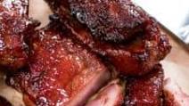 Char Siu - Chinese BBQ Pork หมูแดง Char Siu - Chinese BBQ Pork หมูแดง