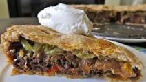 Savory Green Tomato Pie with Beef and Onions in Whole Wheat Pastry Savory Green Tomato Pie with Beef and Onions in Whole Wheat Pastry