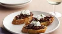 Crostini with Sun-Dried Tomato Jam Crostini with Sun-Dried Tomato Jam