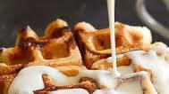 Cinnamon Roll Waffles Cinnamon Roll Waffles