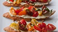 Tomato Crostini with Whipped Feta | Recipes Tomato Crostini with Whipped Feta | Recipes