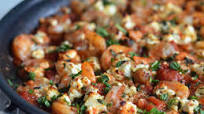 Greek Shrimp with Tomatoes & Feta Greek Shrimp with Tomatoes & Feta