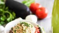 Ground Beef and Baba Ganoush Breakfast Bowl Ground Beef and Baba Ganoush Breakfast Bowl