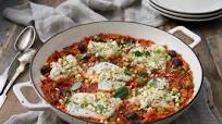 One-pan Greek Cod with Orzo, Feta, and Olives One-pan Greek Cod with Orzo, Feta, and Olives