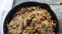 Baked Pork Chops and Sauerkraut Baked Pork Chops and Sauerkraut