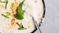 Vegan Raita: Indian Cucumber and Mint Yogurt Sauce Vegan Raita: Indian Cucumber and Mint Yogurt Sauce