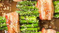 Bacon Wrapped Asparagus Bacon Wrapped Asparagus