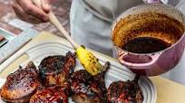 Grilled Pork Chops with Honey Garlic Glaze Grilled Pork Chops with Honey Garlic Glaze