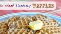 Multigrain Whole Wheat Blueberry Waffles Recipe Multigrain Whole Wheat Blueberry Waffles Recipe