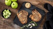 Grilled Pork Chops with Applesauce Grilled Pork Chops with Applesauce