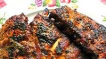Dry Rubbed Pressure Cooked and Grilled Ribs Dry Rubbed Pressure Cooked and Grilled Ribs
