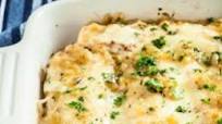 4-Ingredient Salsa Verde Enchilada Bake 4-Ingredient Salsa Verde Enchilada Bake