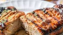 Low Carb Grilled Glazed Pork Chops for Father's Day Low Carb Grilled Glazed Pork Chops for Father's Day