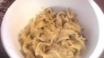 Creamy Onion Mushroom Egg Noodles Creamy Onion Mushroom Egg Noodles