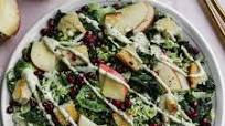 Vegan Kale & Brussels Sprout Caesar Salad Vegan Kale & Brussels Sprout Caesar Salad
