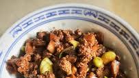 Braised ground pork with mushrooms Braised ground pork with mushrooms