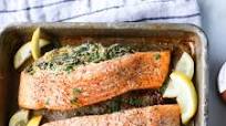 Creamy Spinach Stuffed Salmon Creamy Spinach Stuffed Salmon