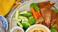Homemade Hummus with Tortillas Homemade Hummus with Tortillas