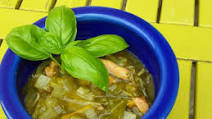 Swiss chard with the green Swiss chard with the green