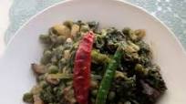 Palang shaker bhaja / bangali stile stir fried palak recipe by Paramita Majumder in Hindi at BetterButter Palang shaker bhaja / bangali stile stir fried palak recipe by Paramita Majumder in Hindi at BetterButter
