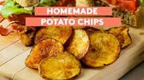Crispy Homemade Baked Potato Chips Crispy Homemade Baked Potato Chips