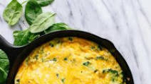 Broccoli, Cheddar & Spinach Frittata Broccoli, Cheddar & Spinach Frittata