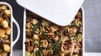 Focaccia Stuffing with Pecans and Fried Sage Focaccia Stuffing with Pecans and Fried Sage