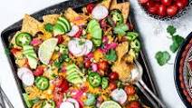 Loaded Spicy Black Bean Vegan Nachos Loaded Spicy Black Bean Vegan Nachos