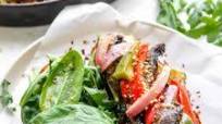 Easy Vegan Roasted Veggies & Hummus Sandwich Easy Vegan Roasted Veggies & Hummus Sandwich