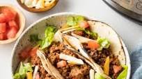 Ground Beef Instant Pot Tacos Ground Beef Instant Pot Tacos