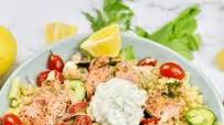 Greek Salmon Buddha Bowl Greek Salmon Buddha Bowl