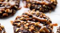 Chocolate Turtle Cookies Chocolate Turtle Cookies