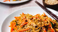 Spicy Vegan Edamame Noodles Spicy Vegan Edamame Noodles