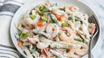 Shrimp and Asparagus Noodles Shrimp and Asparagus Noodles