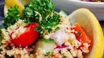 Mediterranean Couscous Salad With Lemon-Herb Dressing Mediterranean Couscous Salad With Lemon-Herb Dressing